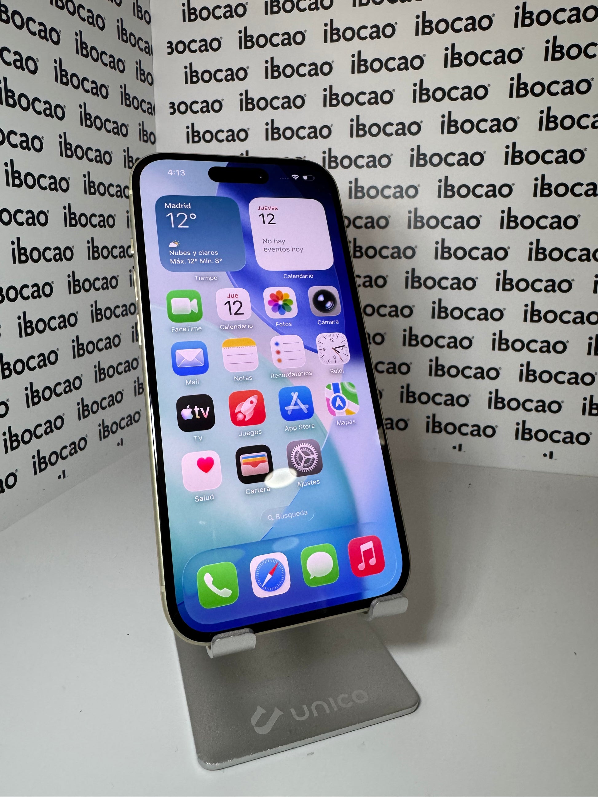 iPhone 15 128GB Amarillo Batería: 90%